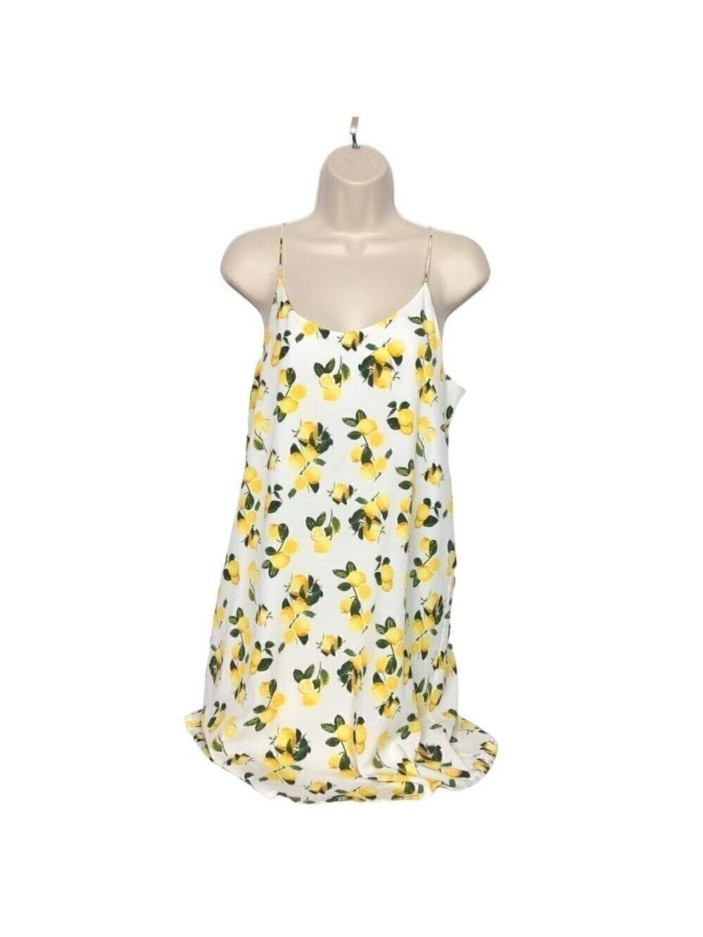 Carolina Belle Montreal Lemon Print Dress Size 6